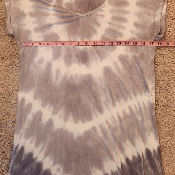 Cable & Gauge Tie Dye Maxi Dress Size Large - Picture 3 of 4